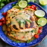 Grilled Salsa Verde Pepper Jack Chicken Recipe
