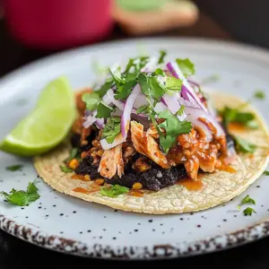 Rotisserie Chicken Blue Corn Tostadas Recipe
