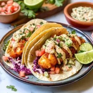 Weeknight Baja Fish Tacos