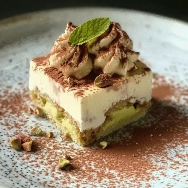 Pistachio Tiramisu Recipe