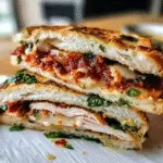 Trader Joe's Sun-Dried Tomato Focaccia Sandwich