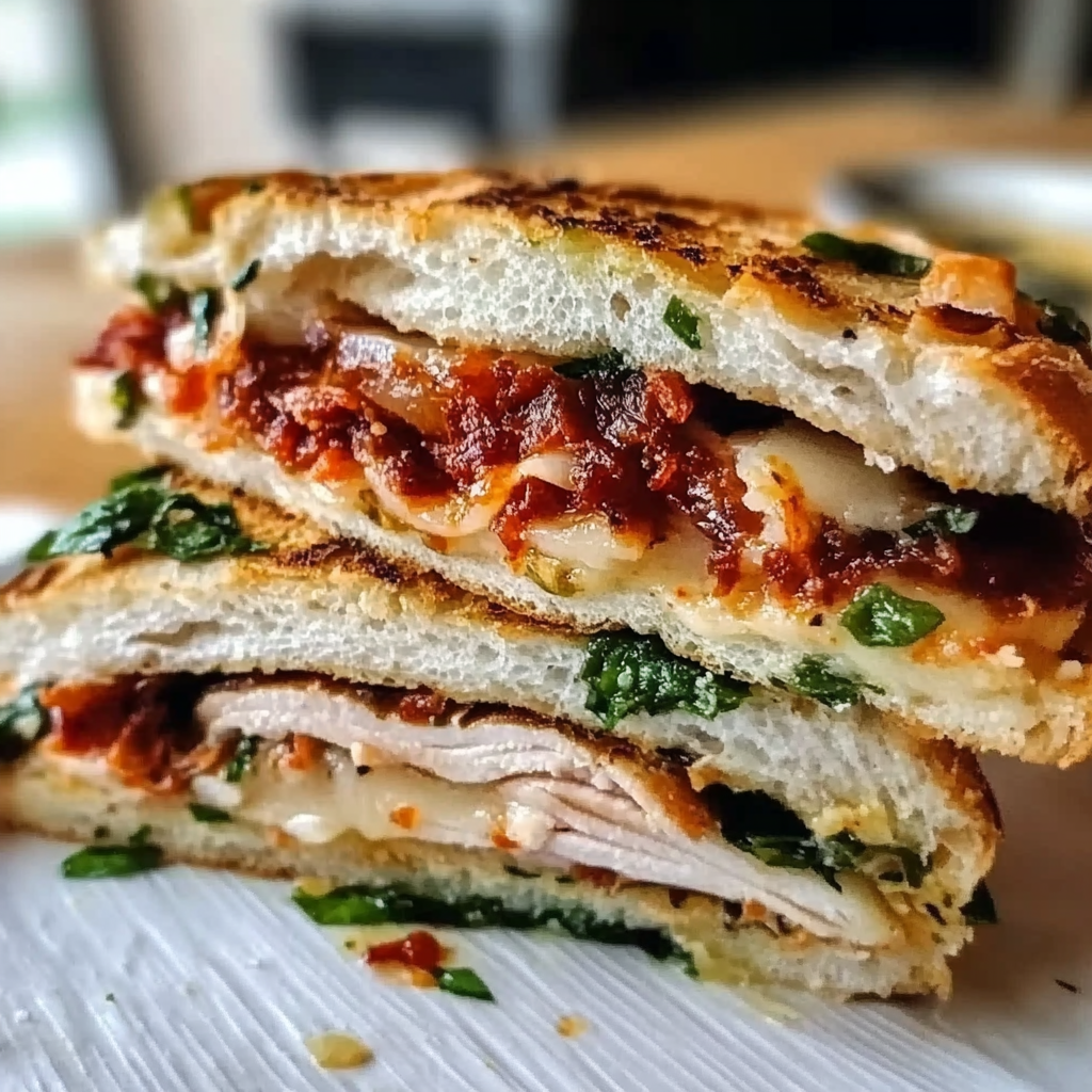 Trader Joe's Sun-Dried Tomato Focaccia Sandwich