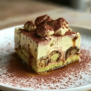 Pistachio Tiramisu