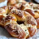 Soft Pretzels with Parmesan & Hard Cider Cheese