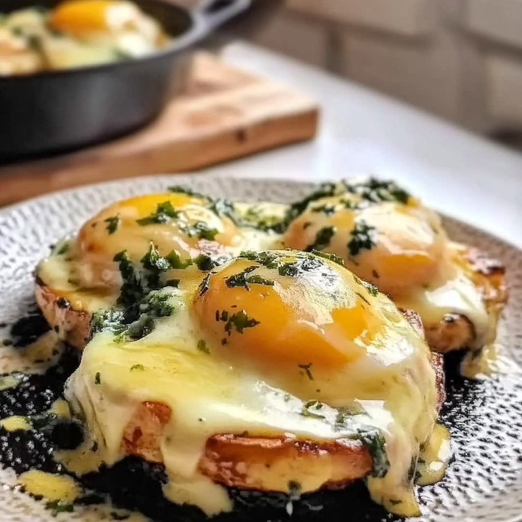 Baked Eggs Florentine