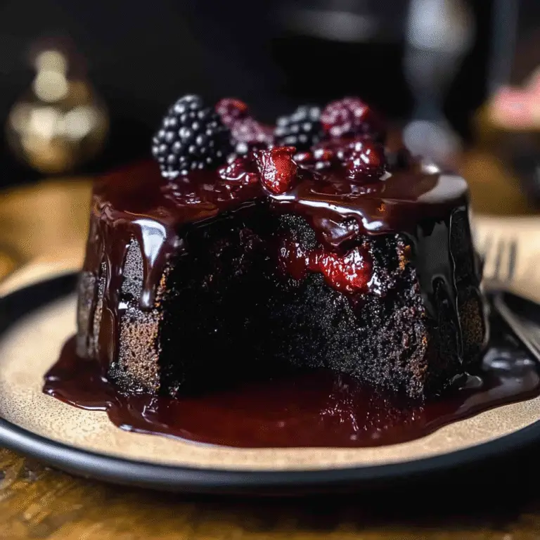 Black Velvet Halloween Cake Recipe
