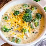 Crockpot Broccoli Cheese Soup