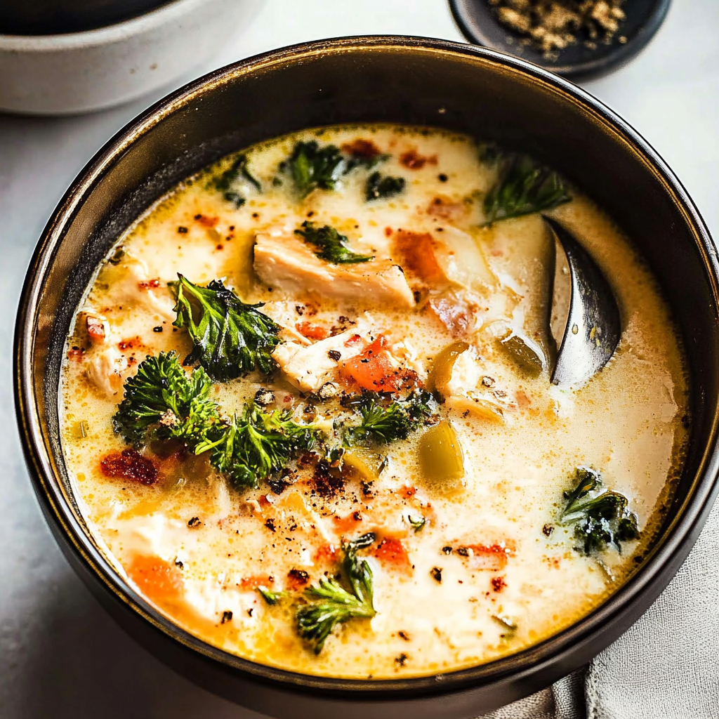 Tuscan Chicken Soup