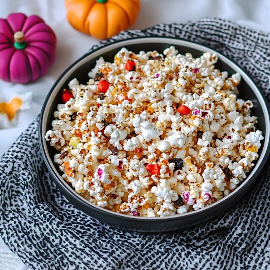 Halloween Popcorn Recipe