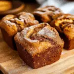 Mini Pumpkin Bread with Cinnamon Swirl Recipe