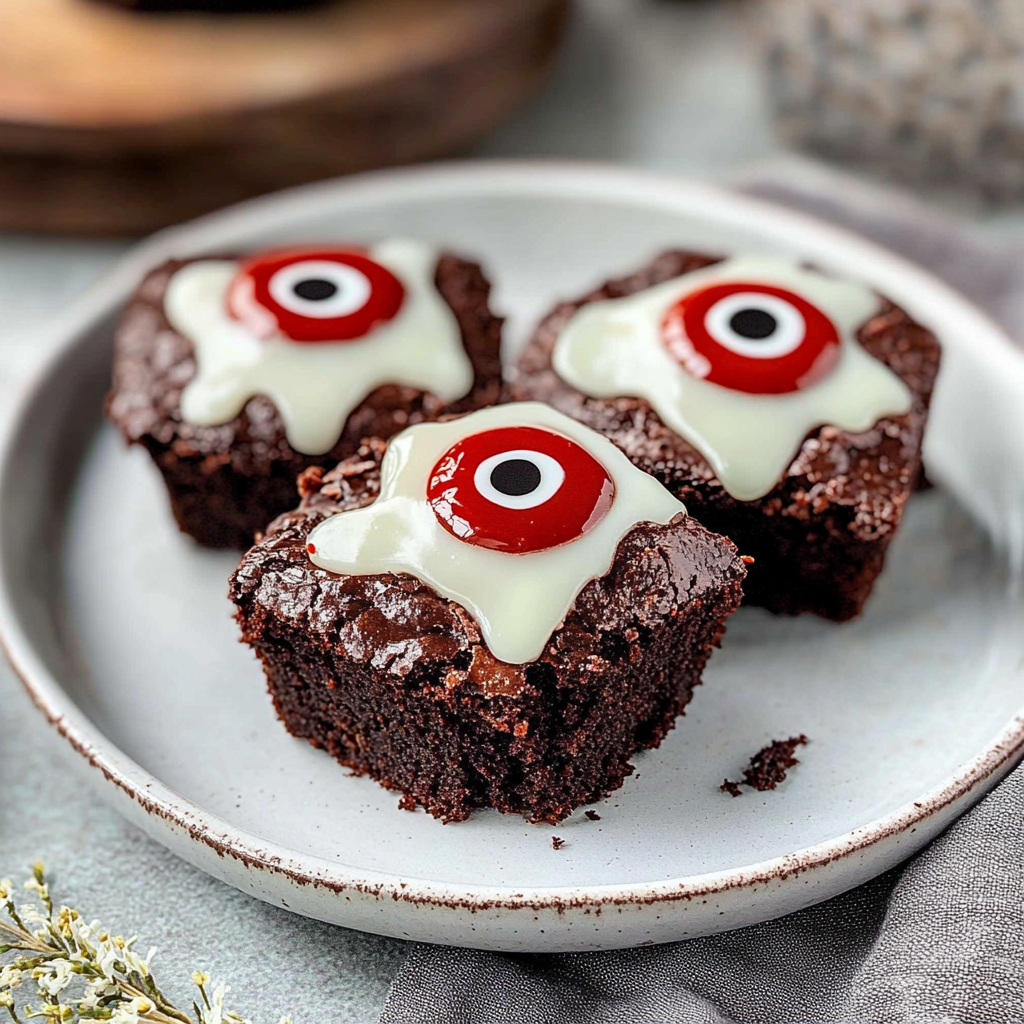 Spooky Eyeball Brownies