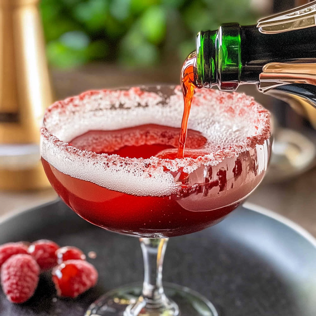 Vampire’s Kiss Champagne Cocktail Recipe