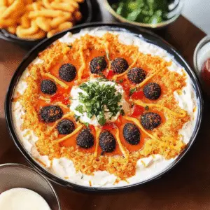 Spiderweb Layered Dip Recipe