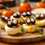 Spider Deviled Eggs Recipe