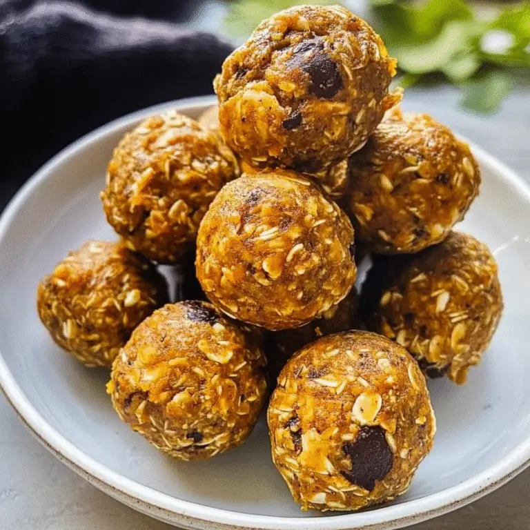 Pumpkin Protein Balls
