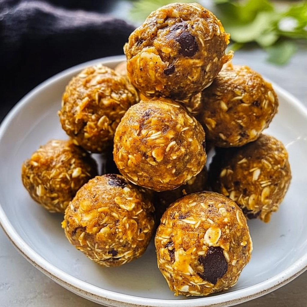 Pumpkin Protein Balls