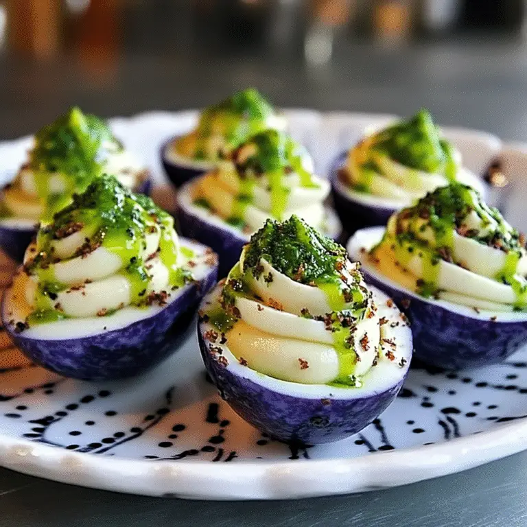 Halloween Deviled Eggs Recipe