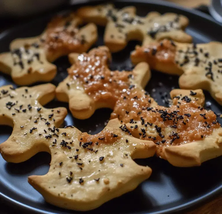 Bat & Ghost Halloween Crackers Recipe