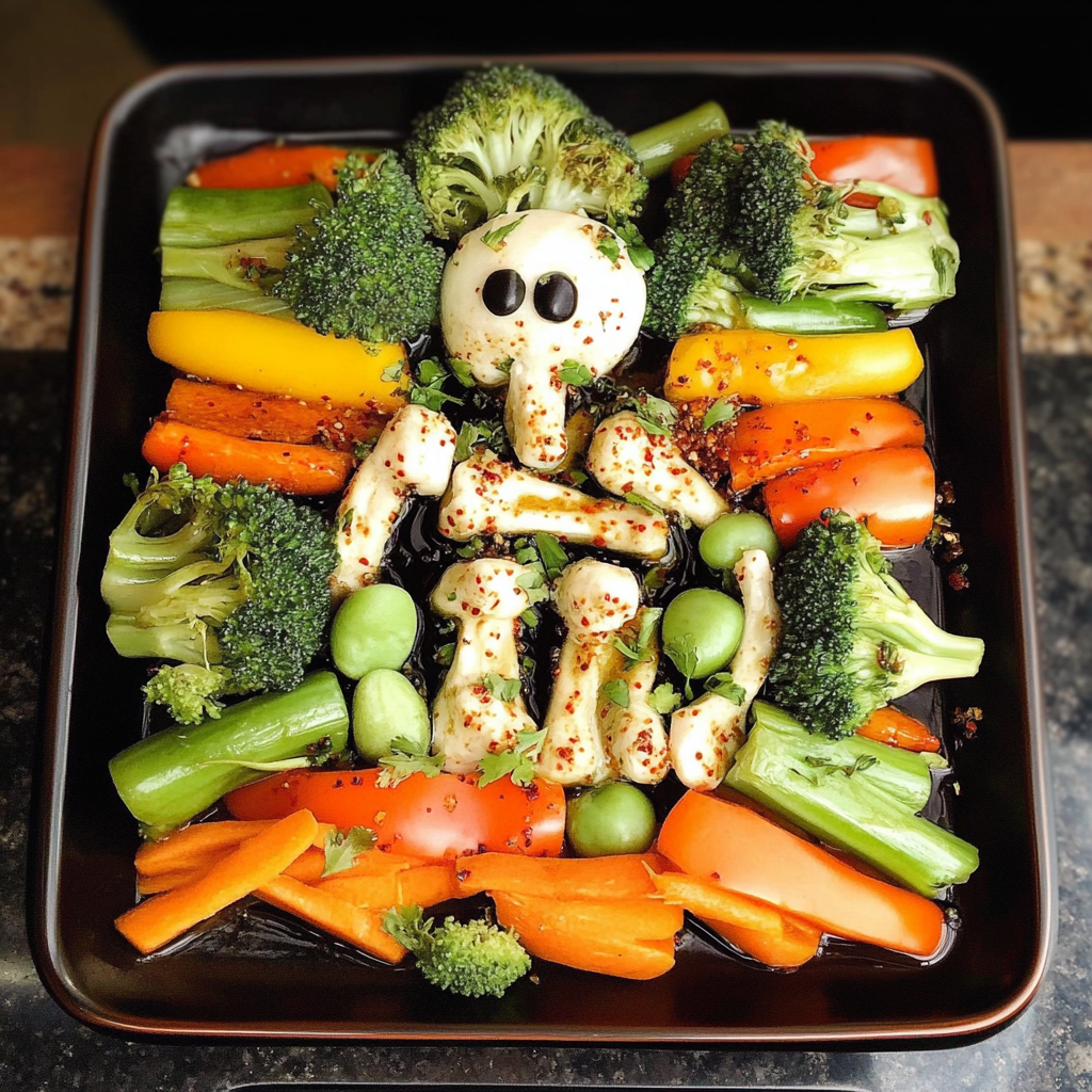 Halloween Veggie Platter Ideas