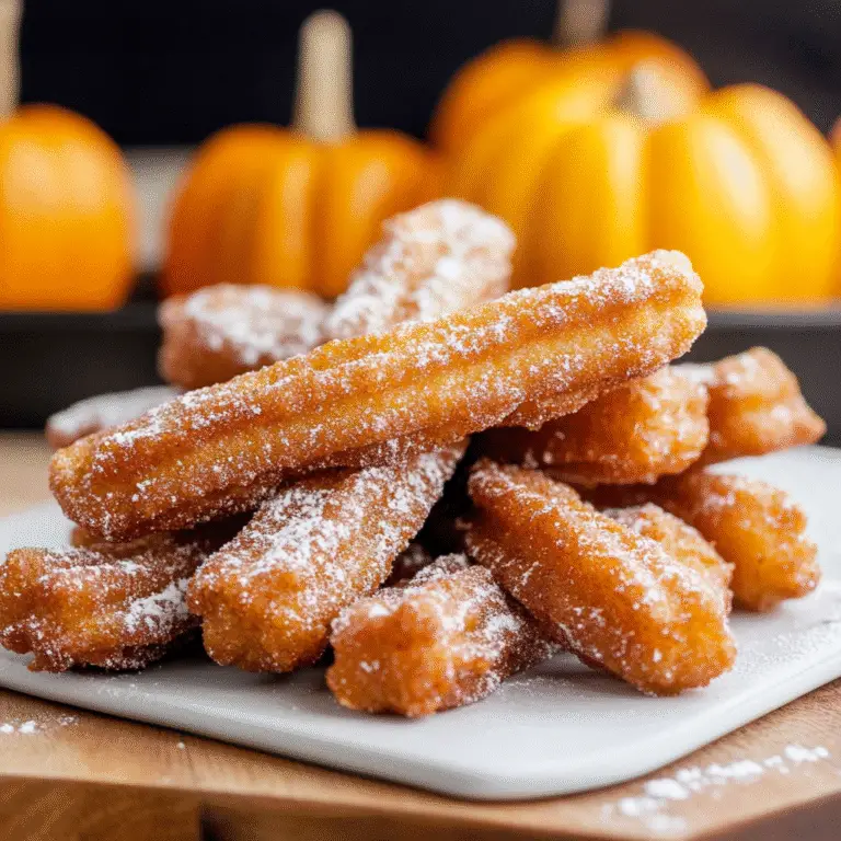 Mini Pumpkin Churros