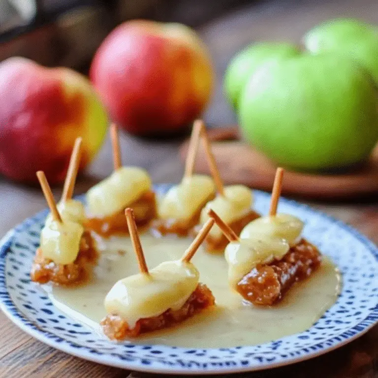 Mini Caramel Apple Dippers Recipe
