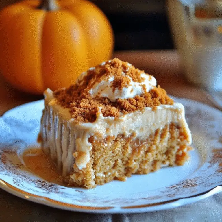 Pumpkin Spice Tres Leches Cake Recipe