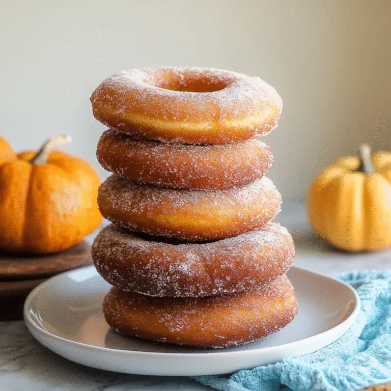 Pumpkin Spice Baked Donuts Recipe