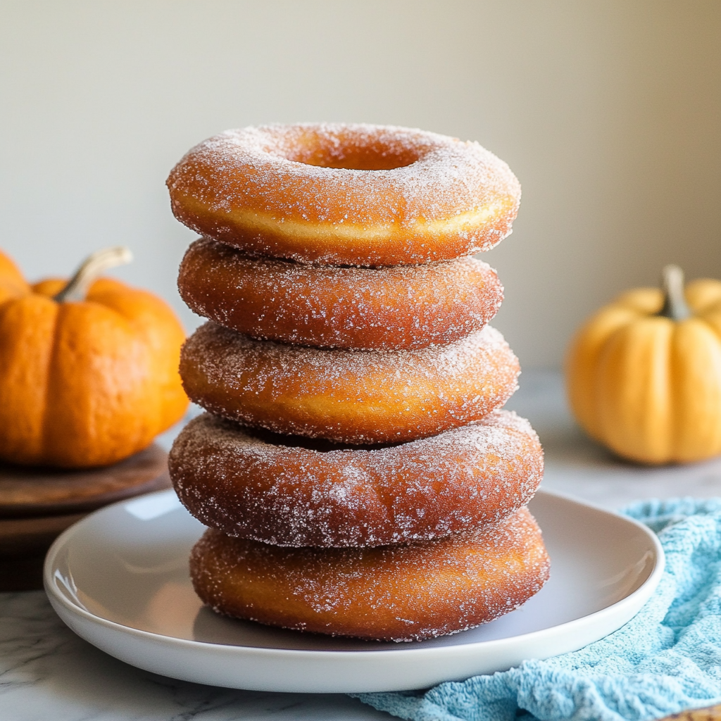 Pumpkin Spice Baked Donuts Recipe