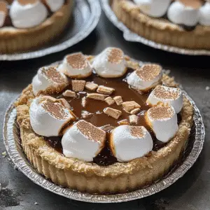 Five Minute Mini S'mores Pies Recipe
