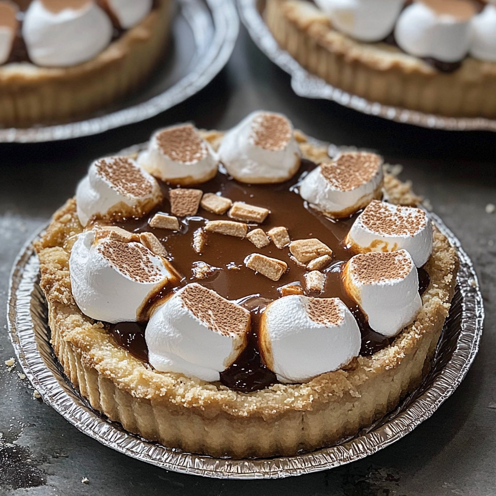Five Minute Mini S'mores Pies Recipe