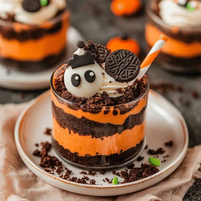 Halloween Oreo Dirt Cake