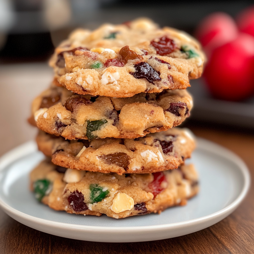 Christmas Fruitcake Cookies Recipe