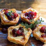 Cranberry and Brie Tartlets Recipe