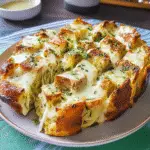 Cheesy Pull-Apart Garlic Bread Recipe