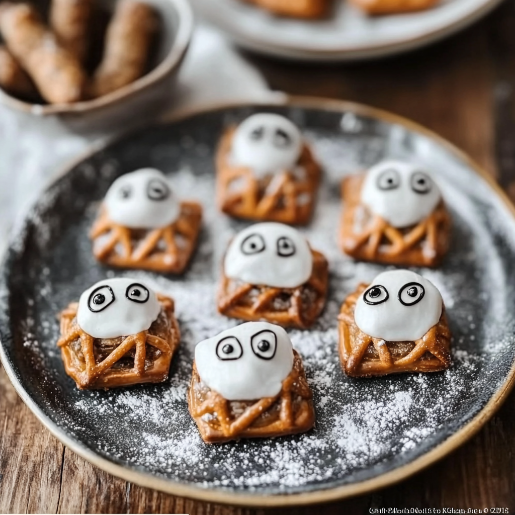 Googly Eye Pretzel Kisses Recip