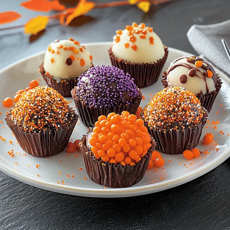 Halloween Truffles