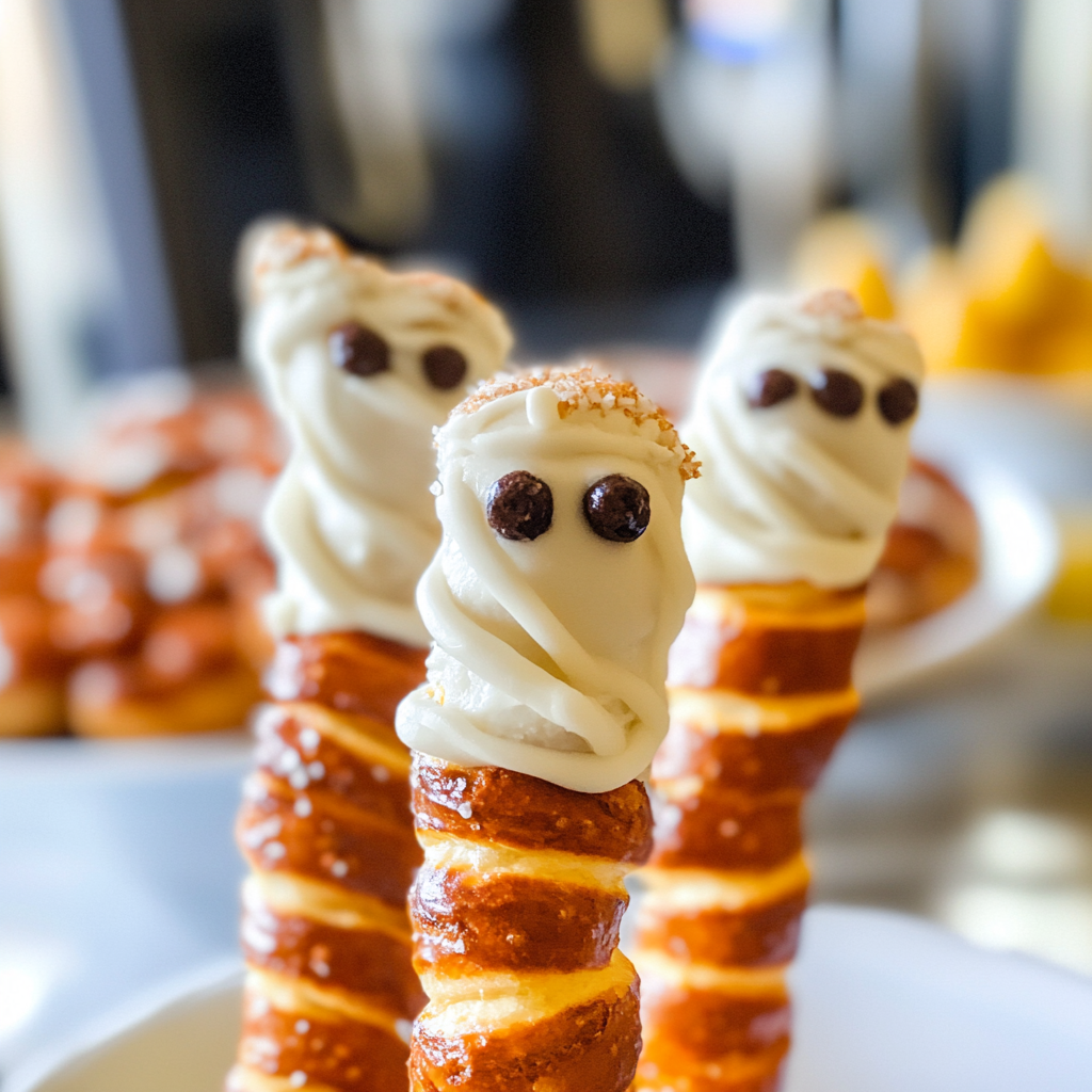 Mummy Pretzels Recipe