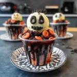 Haunted Graveyard Pudding Cups