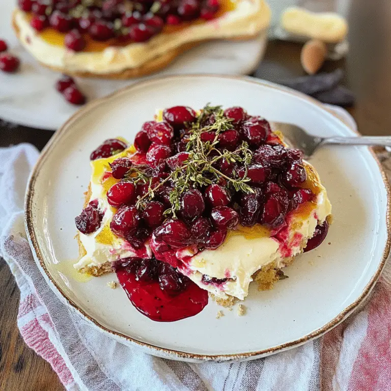 Baked Brie with Cranberries Recipe