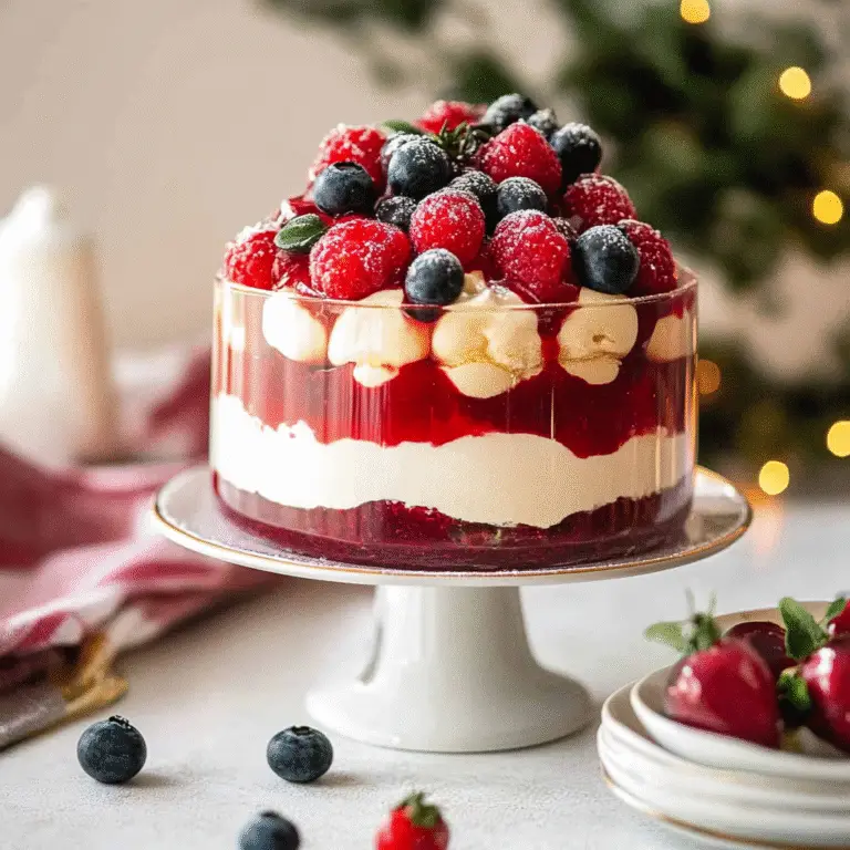 Christmas Festive Trifle Recipe