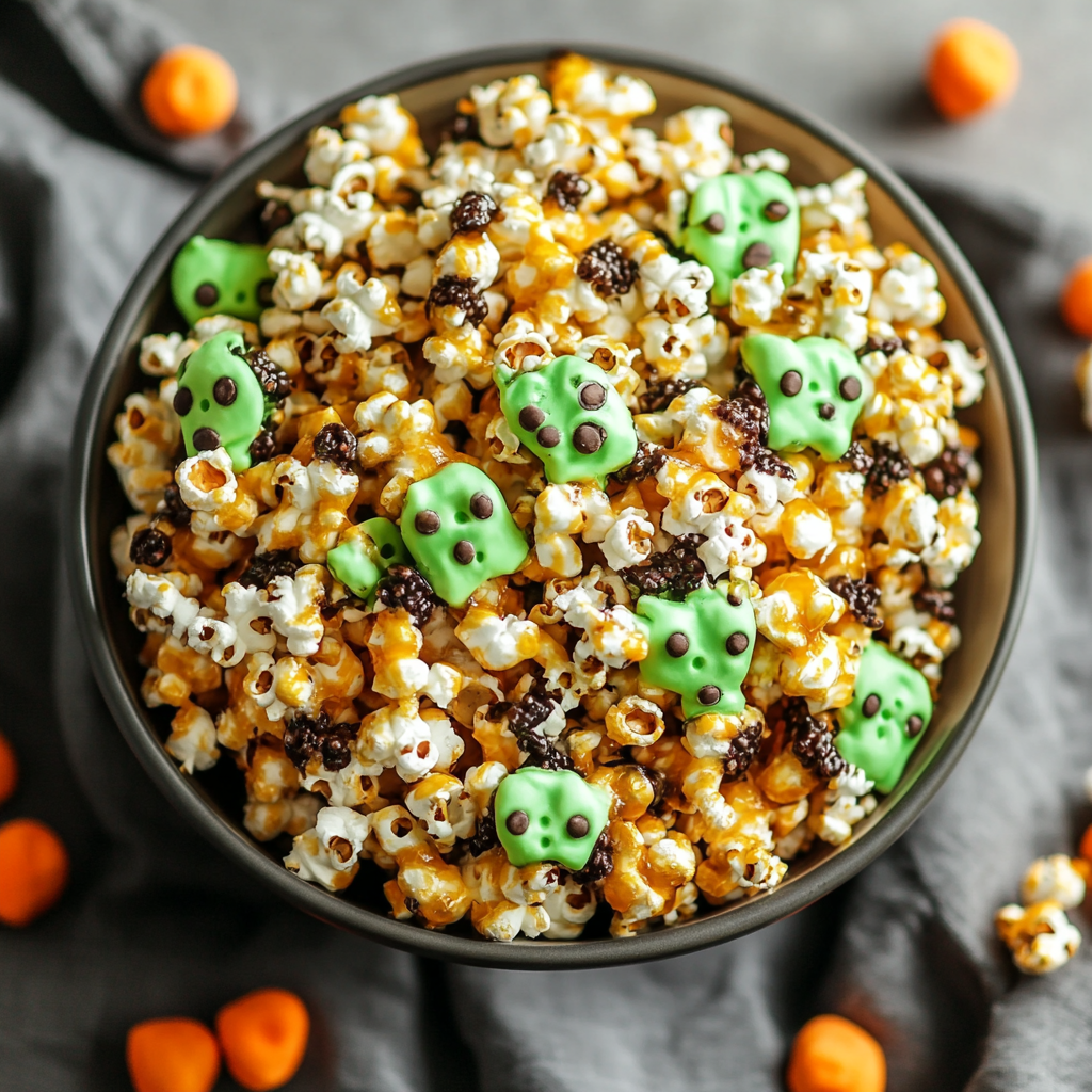 Frankenstein Popcorn Recipe