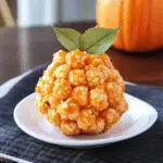 Jack-O’-Lantern Popcorn Balls