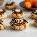 Halloween Peanut Butter Spider Cookies Recipe