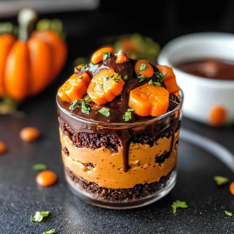 Pumpkin Patch Dirt Cups