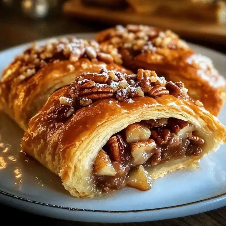 Pecan Pie Crescent Rolls Recipe