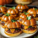 Pumpkin-Shaped Sliders