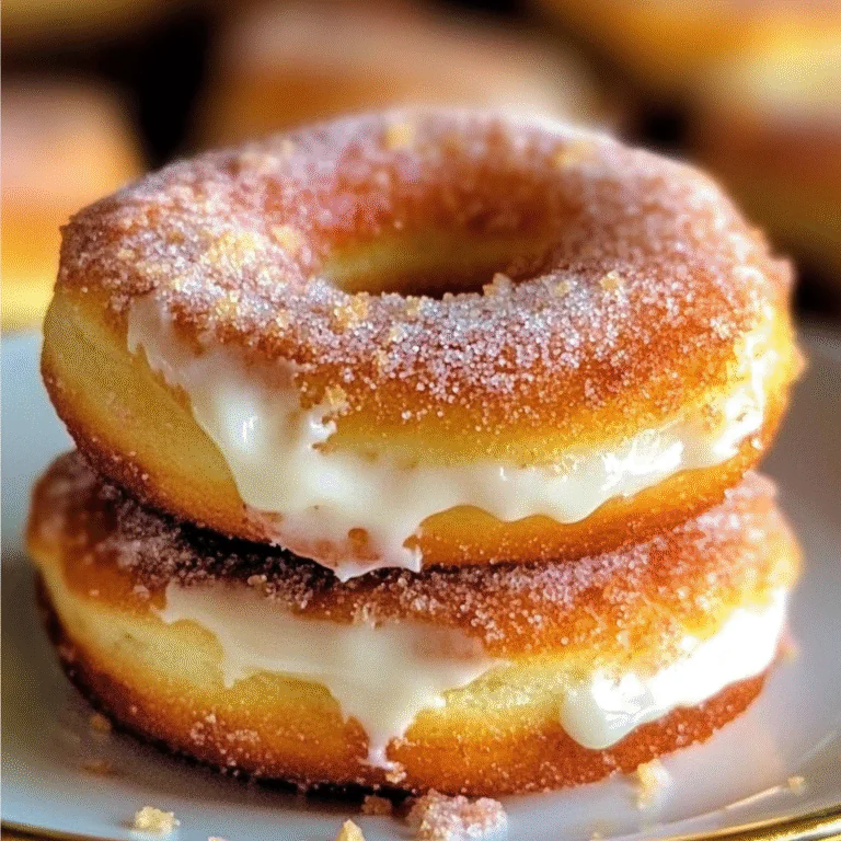 Best Recipe for Cinnamon Kissed Cheesecake Donut