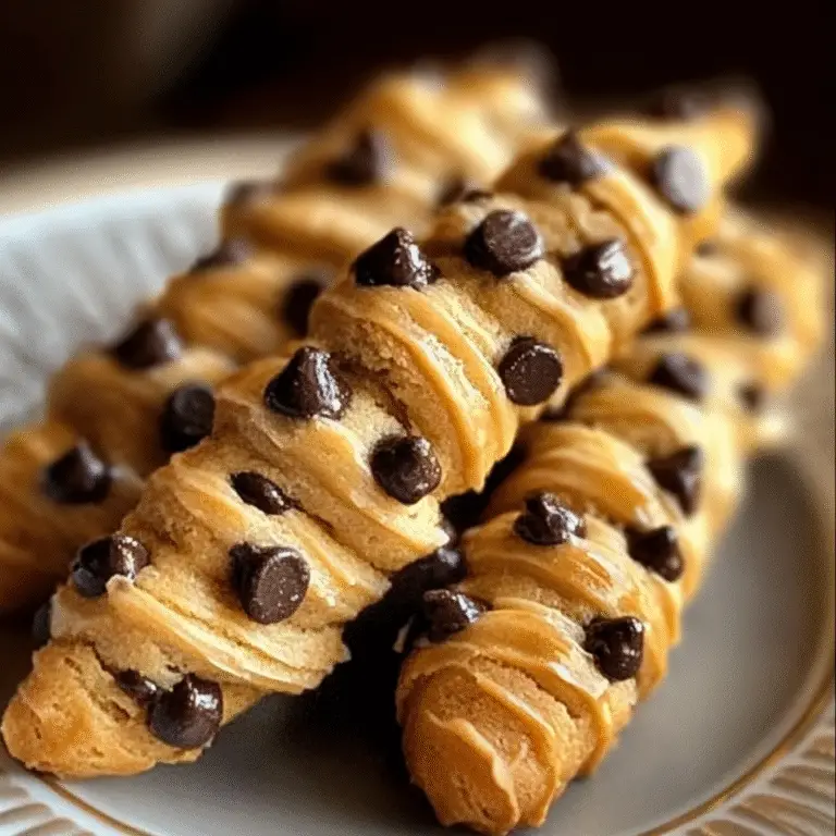 Chocolate Chip Cookie Dough Twists Recipe