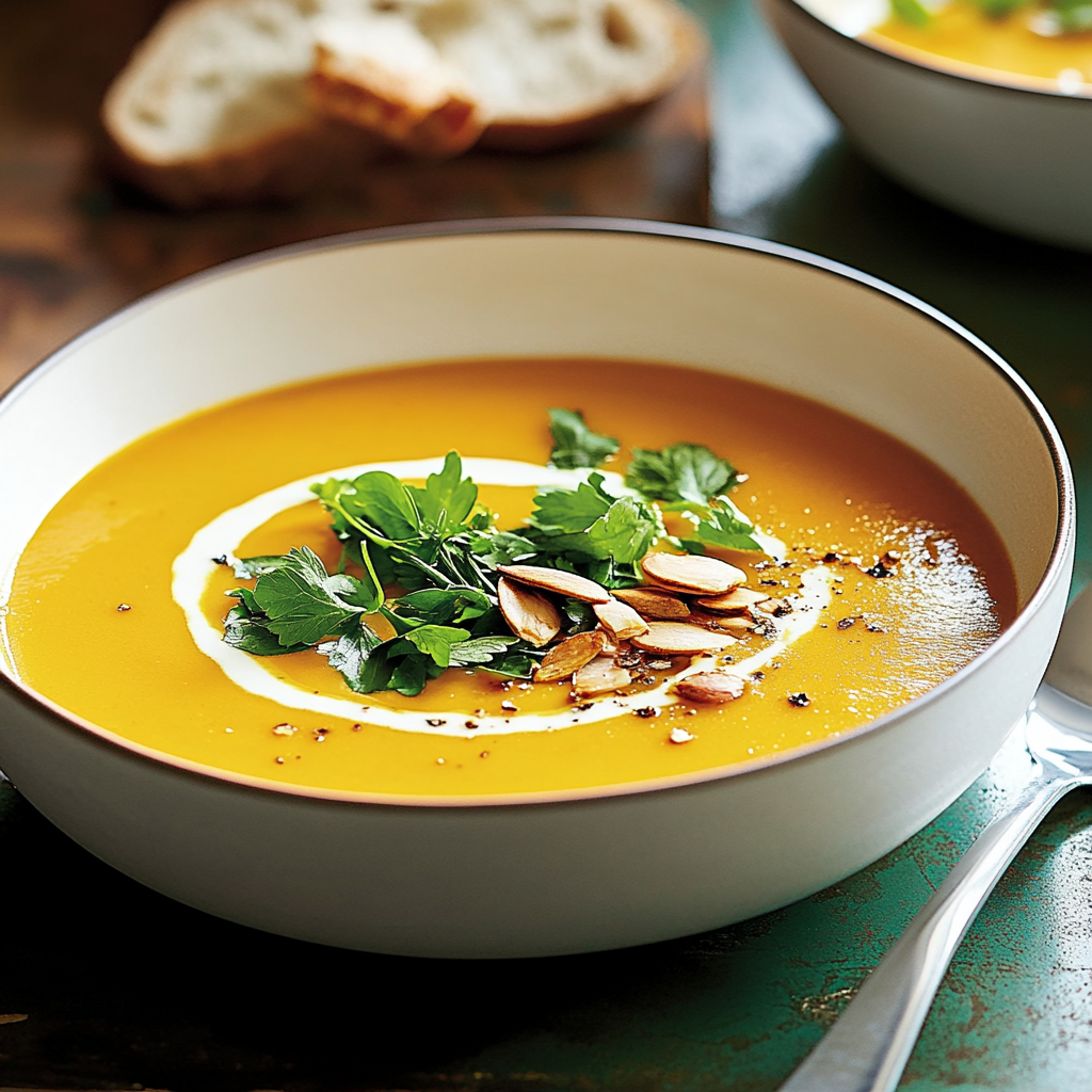 Creamy Pumpkin Soup Recipe