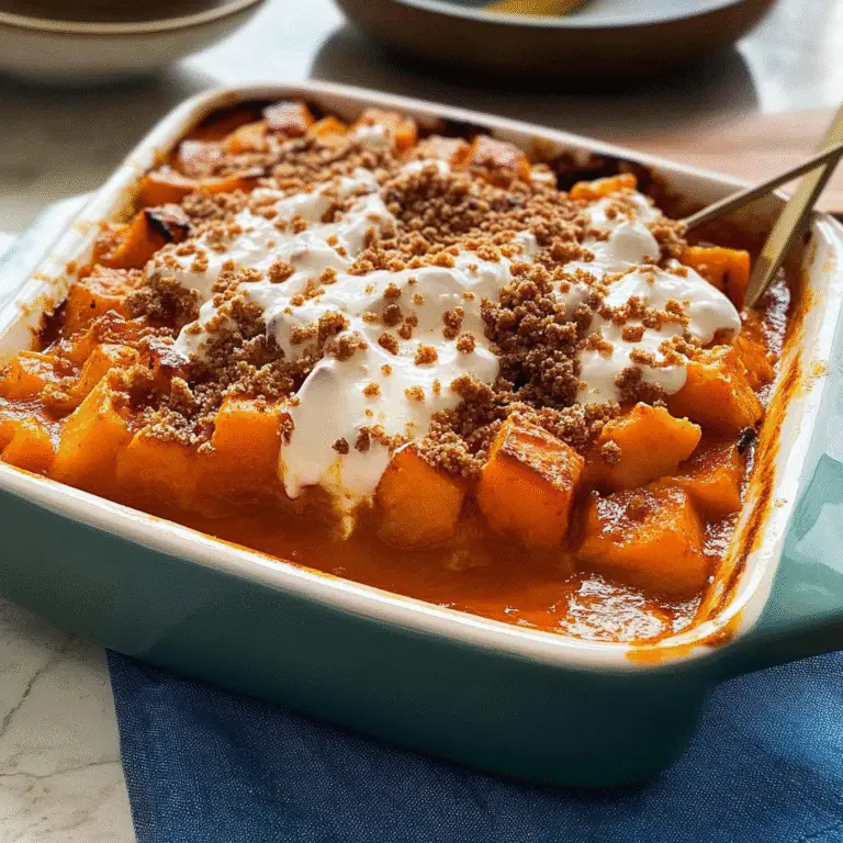Sweet Potato Casserole Recipe